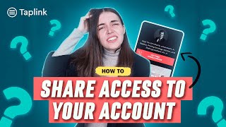 Taplink Tutorial How to share access to your account [upl. by Pryce]