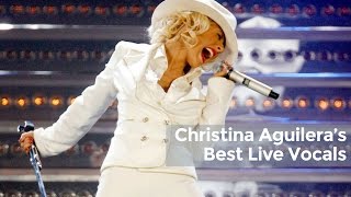 Christina Aguileras Best Live Vocals [upl. by Joey]