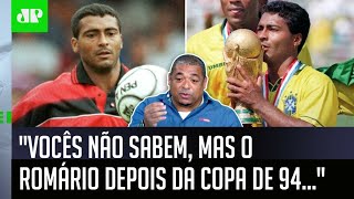 Histórias do Vampeta a quotFALTA DE CONTROLEquot de Romário após o TETRA [upl. by Britni]