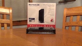 Netgear N600 Wireless Dual Band Gigabit Router WNDR3700v4Unboxing and Setup [upl. by Suiluj]