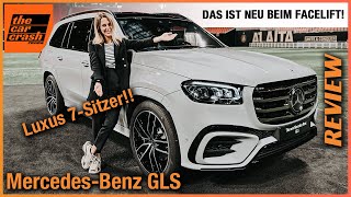 Mercedes GLS im Test 2023 Das ist NEU beim LuxuryLargeSUV Facelift mit 7Sitzen Review  Preis [upl. by Hovey]