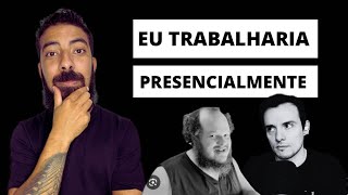 Pesquisa de trabalho remoto do LucasMontano e comentário do JovemTranquilão minha opinião [upl. by Yelime907]