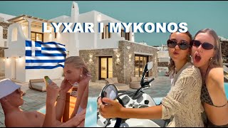 MYKONOS VLOGG  sjukaste villan jag sett  haul från Sverige [upl. by Kordula254]