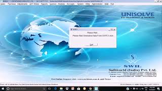 Unisolve Generate GSTR2 and Upload [upl. by Serra]