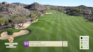 Flyover Troon North – Pinnacle Course 11 [upl. by Ragnar]