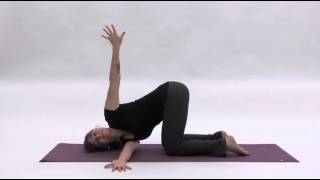 Yoga Poses for a Better Back  Thread the Needle Tutorial  ABMP [upl. by Anoy]