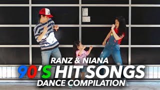 90s Hit Songs Dance Compilation  Ranz and Niana [upl. by Welles]