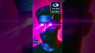 Glow Eye Effect  How To Create a Laser Glow Eye Effect in After Effects lasereye [upl. by Amehr]