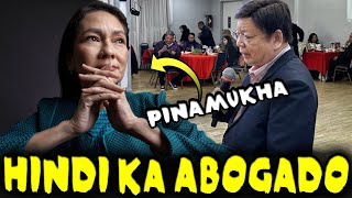 IPINAMUKHA ni CONG MARCOLETA sa kanilang SAGUTAN ni RISA HONTIVEROS HINDI KA ABOGADO [upl. by Dray]