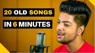 20 Old Songs in 6 Minutes  Old Songs Mashup  Bollywood Retro Medley 5  Siddharth Slathia [upl. by Wennerholn]