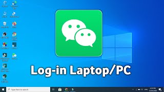 How To Login WeChat in PC [upl. by Khudari]