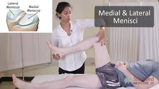 The Exam for Knee Pain  Stanford Medicine 25 [upl. by Peterus616]