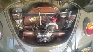 2180cc VW Stroker Motor with Straight Cut Gears [upl. by Thorvald]