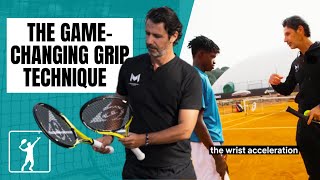 Maximize Your Tennis Serve Power The GameChanging Grip Technique  Patrick Mouratoglou [upl. by Rhu]