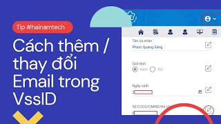 Cách Đổi Số Điện Thoại Trên VssiD Chi Tiết Mới Nhất 2023 [upl. by Airpal137]