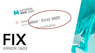 FIX for quotInstall failed  Error 1603quot when installing Autodesk products [upl. by Binetta]