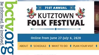 The Virtual Kutztown Folk Festival 62220 [upl. by Naot389]