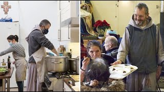 “Restaurante” franciscano ofrece comida y oraciones a los más pobres en la pandemia [upl. by Eycal483]