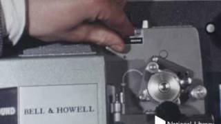 The magnificent Bell amp Howell Filmosound 16mm projector 1958 [upl. by Nahshu29]