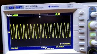 0046 Circuito oscilador a cristal Pierce Oscillator [upl. by Echikson]