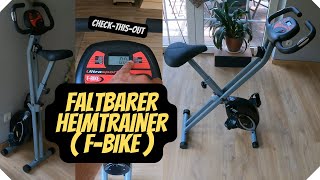 Faltbarer Heimtrainer  Ultrasport FBike [upl. by Oicnerolf854]