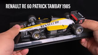 F1 Model 124 Renault Re 60 Patrick Tambay 1985 [upl. by Mohamed]