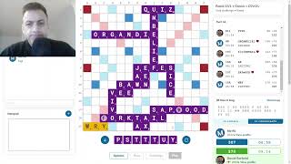 Scrabble game with commentary no428 [upl. by Tella]