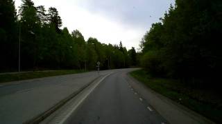 Bus 697 Edbacka to Mörby Centrum may 2011 [upl. by Middleton]