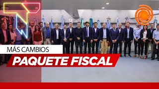 Ley Ómnibus se acordó mantener el Impuesto País con el 30 coparticipable [upl. by Greyson823]