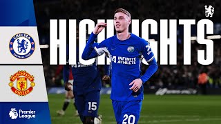 Chelsea 43 Man United  Palmer HATTRICK wins it for the BLUES  HIGHLIGHTS  PL 202324 [upl. by Ingar451]