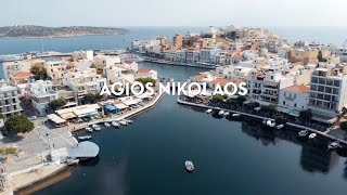 The town  Agios Nikolaos Crete [upl. by Lambrecht]