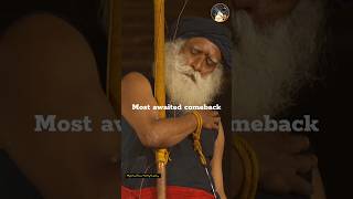 The most awaited comeback  Sadhguru is back Sadhguru darshan on Sadhguru enlightenment day [upl. by Oek]