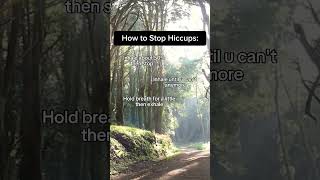 HOW I STOP HICCUPS QUICKLY shorts health [upl. by Kerk]