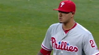 PHINYM Velasquez shines in Phillies debut [upl. by Ranzini]