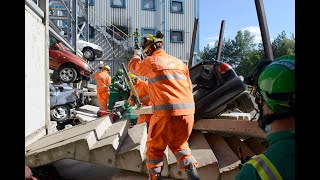 National Resilience Urban Search and Rescue USAR training exercise [upl. by Raffarty]