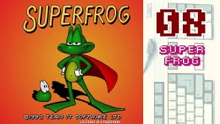 Super żaba czyli najlepsza gra platrofmowa SUPERFROG AmigaSan [upl. by Jedd]