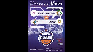 Maristas Inmaculada Vs Lourdes  cuartos de final masculino Copa Colegial Valladolid VuelvelaMagia [upl. by Donahoe]