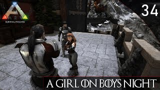 ARK RP  The Giants of The North 34 A Girl On Boys Night [upl. by Etiam]