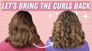 5 Ways to Refresh Your Curly Hair [upl. by Eal]