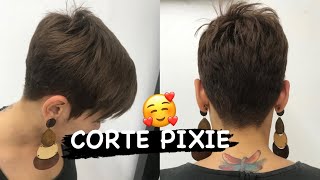 ❤️ CORTE PIXIE PASO A PASO  Corte de Cabello Para Mujer 2023 [upl. by Kissie]