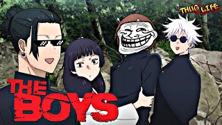 Gojo amp Geto Funny moments 🤣 In Hindi  Jujutsu kaisen Season 2 Funny moments amp Sigma jujutsukaisen [upl. by Pollack]