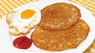 Tortitas de Papas  Desayunos fáciles y rápidos [upl. by Eldred]