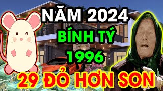 TỬ VI Năm 2024 Bính Tý 1996 Bỗng Trúng Số Siêu Giàu Tiền Bạc Nối Đuôi Nhau Chạy Vào Két Sắt [upl. by Shapiro]