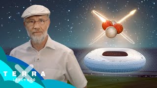 Wie groß ist ein Atomkern Physik im Fußballstadion  Harald Lesch [upl. by Nifled895]