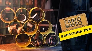 Sapateira com tubo de PVC Aprenda a fazer [upl. by Raines]