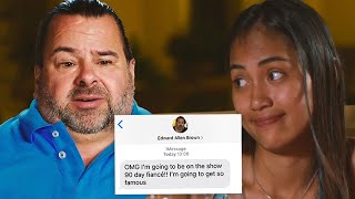 No Neck Ed used Rose to get Famous  90 Day Fiance before the 90 days [upl. by Cerelly106]