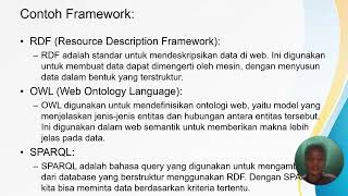 Framework Web Semantik [upl. by Anirroc]