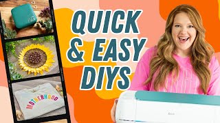 🥱 QUICK  EASY Cricut Projects to Make When You’re Bored 🥱 [upl. by Aleyak]