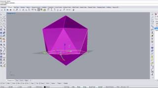 RHINO5  ICOSAEDRO TRONCATO  TRUNCATED ICOSAHEDRON [upl. by Haelam]