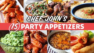 15 Simple Party Appetizers  Food Wishes [upl. by Hugon]